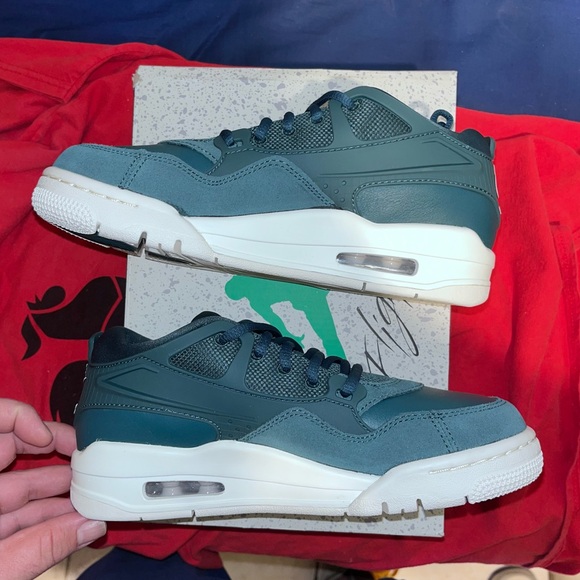ITEM: Air Jordan 4 RM “ Oxidized Green “ WMNS Sneakers - Picture 2 of 9